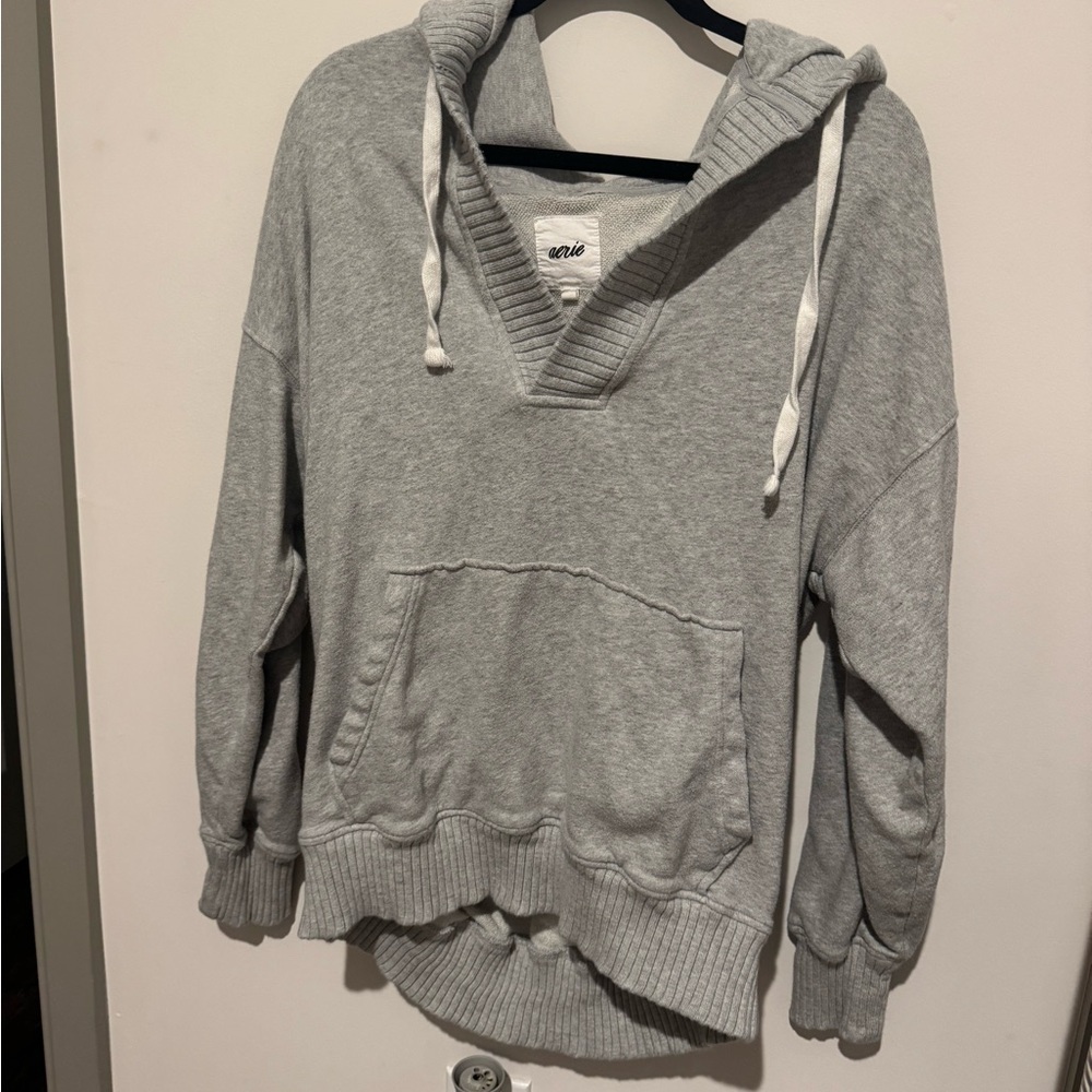 Gray Hoodie by Aerie